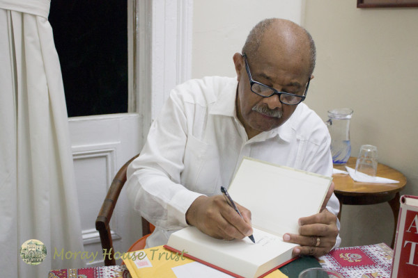 Professor Cambridge at the launch of 'Musical Life in Guyana'